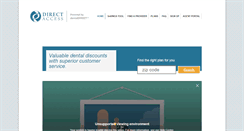 Desktop Screenshot of dentistdirectaccess.com